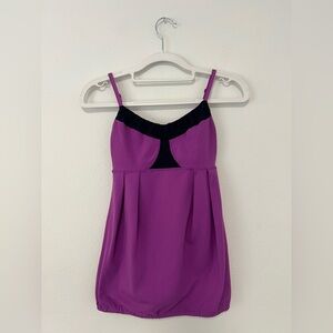 Lululemon Purple Yogi Dance Tank